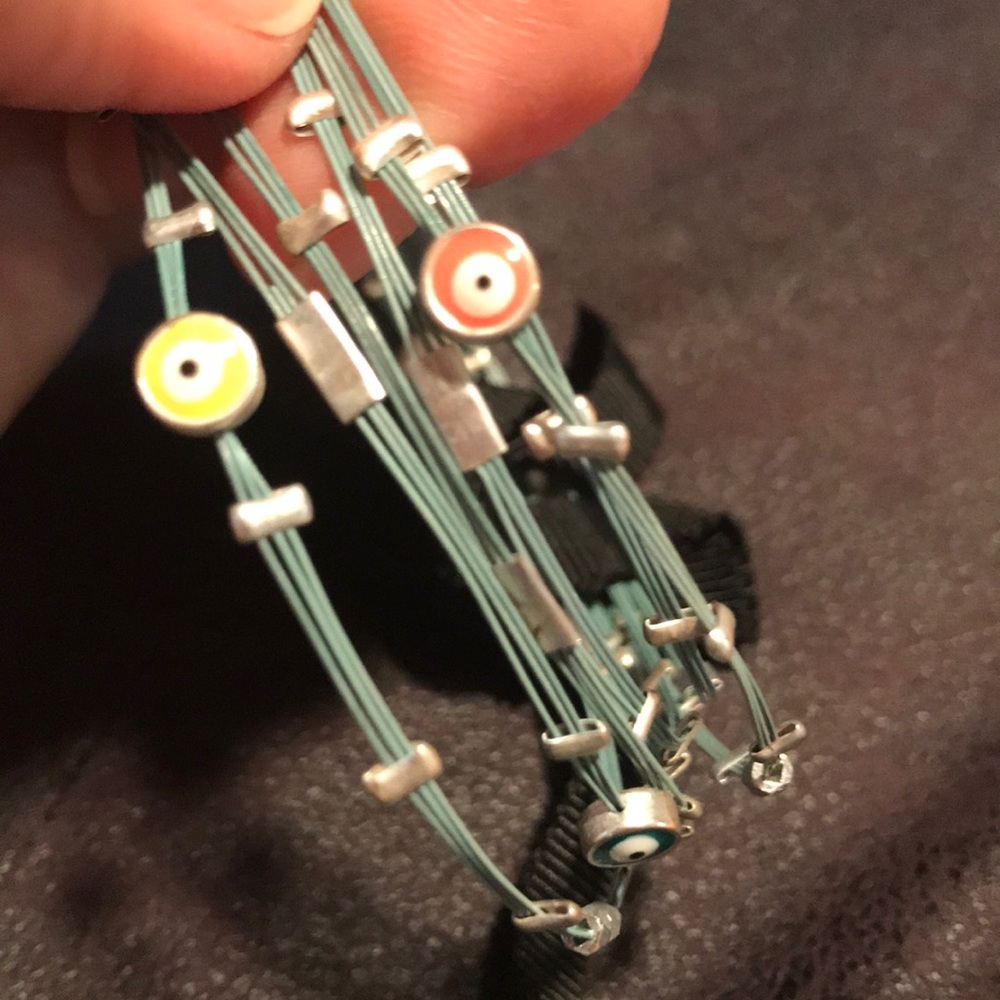 Evil eye bracelet